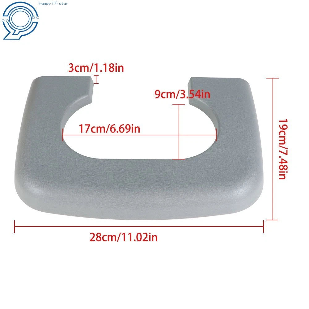 Cup Holder Pad for Ford F150 (1997-2003) Light Grey Replacement