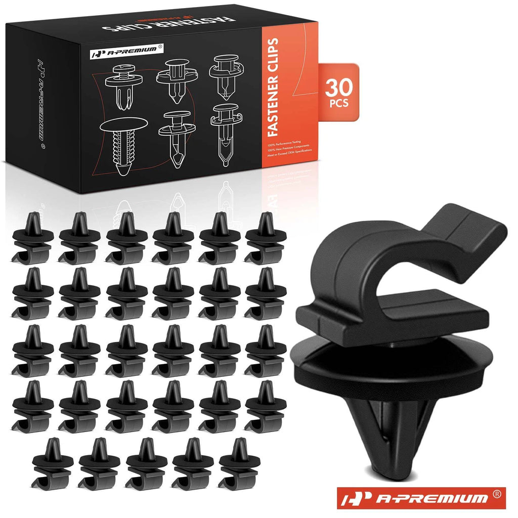 30Pcs Nylon Hood Prop Mount Clip Fastener for Honda 