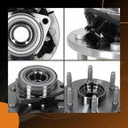 Front Wheel Hub Assembly for Chevrolet Express 1500 2500 (2003–2014) 4WD