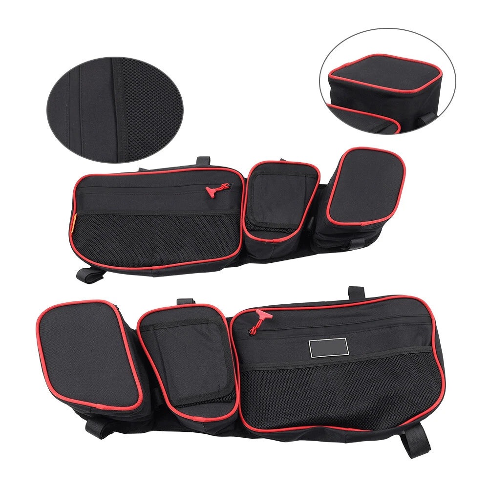 Front Side Door Storage Bags with Knee Pad for Can Am Maverick X3 Turbo (2017–2024)