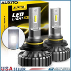 2X AUXITO 9005 HB3 LED Headlight Kit for Hi Low Beam Bulbs (6500K)