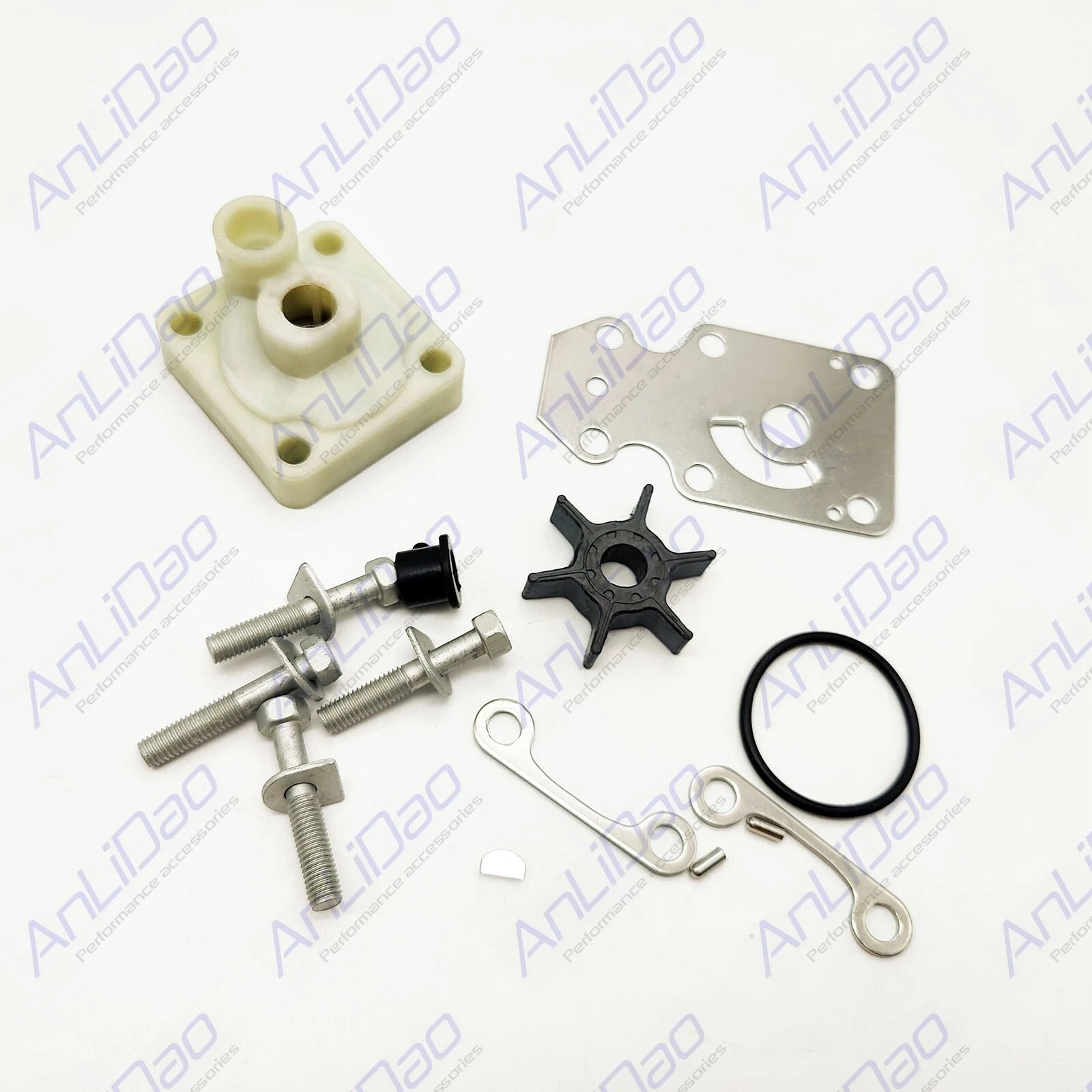 Water Pump Repair Kit for Yamaha 4Stroke F15C F20 (6AH-W0078-00-00)
