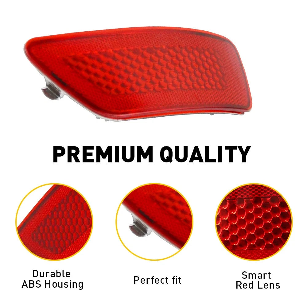 Rear Bumper Reflector Light for Jeep Grand Cherokee, Compass & Dodge Journey (YYYY–YYYY)