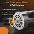 5HP Compressor Duty Motor for Single Phase Applications (ODP, 60HZ, 3450RPM)