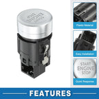 Engine Start Stop Switch Button for Volkswagen Golf 7 MK7 (2013–2017)