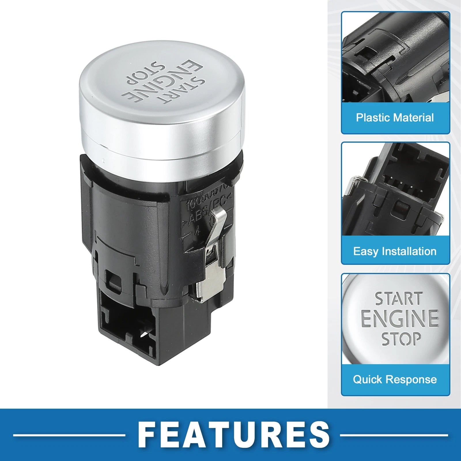 Engine Start Stop Switch Button for Volkswagen Golf 7 MK7 (2013–2017)