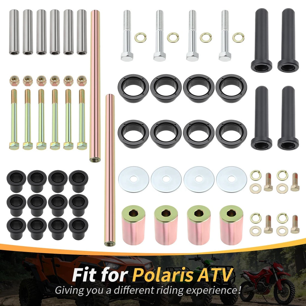 Complete Rear Upper Lower A-Arm Kit for Polaris Sportsman 400 450 500 600 700 (2000–2014)