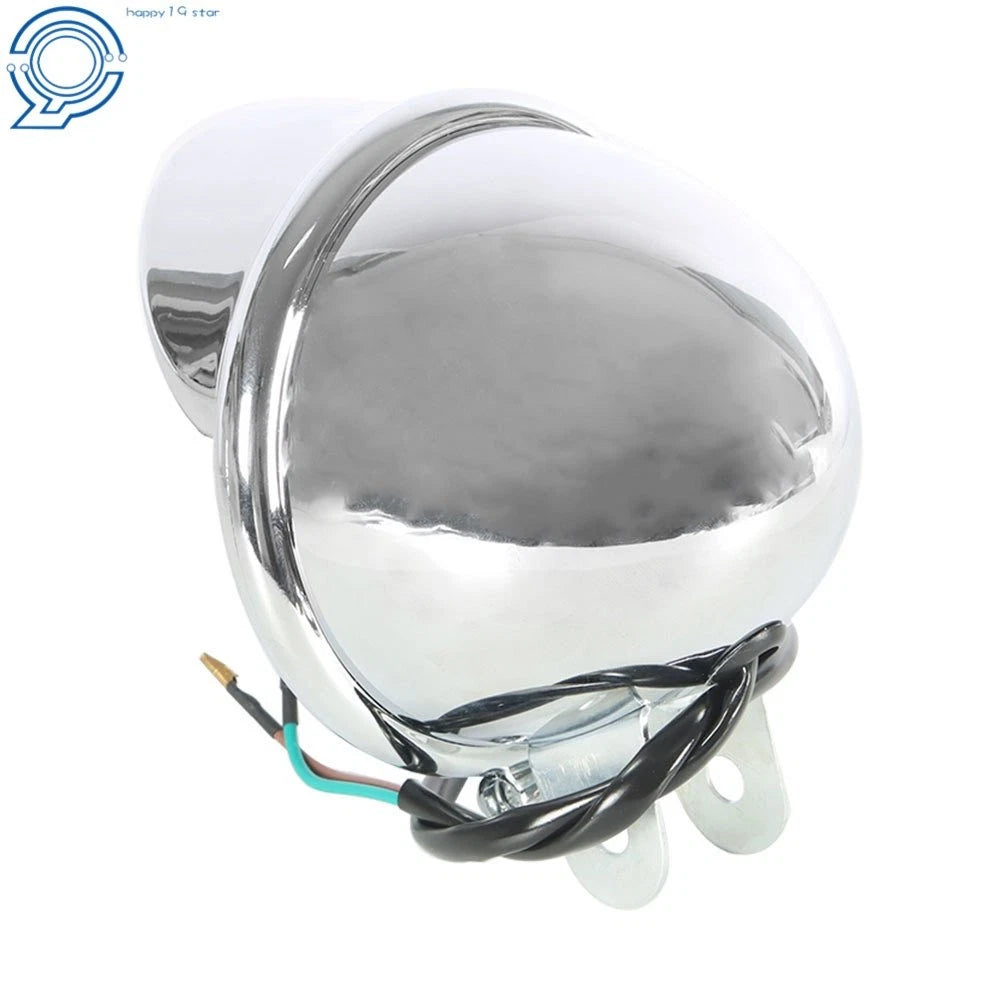 Fog Light Bar with Bracket for Motorcycle (Chrome)