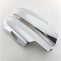 Silver ABS Lower Mirror Covers for Chevy Silverado GMC Sierra Tahoe Yukon