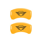 Set of 4 Yellow Caliper Covers for GMC Canyon (2023–2025)