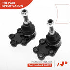 Set of 12 Front Control Arm Sway Bar Tie Rod Ends for Chevy Silverado 1500