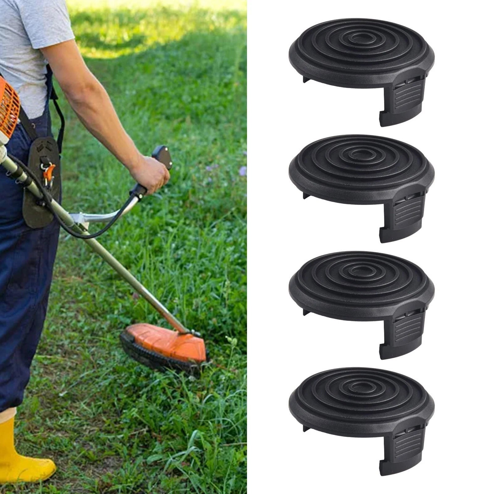 4X Spool Cap for WORX WG168 (Cordless Trimmer)