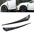 Gloss Black Front Fender Side Vent Molding Cover Trim for Honda Civic (2016–2021)