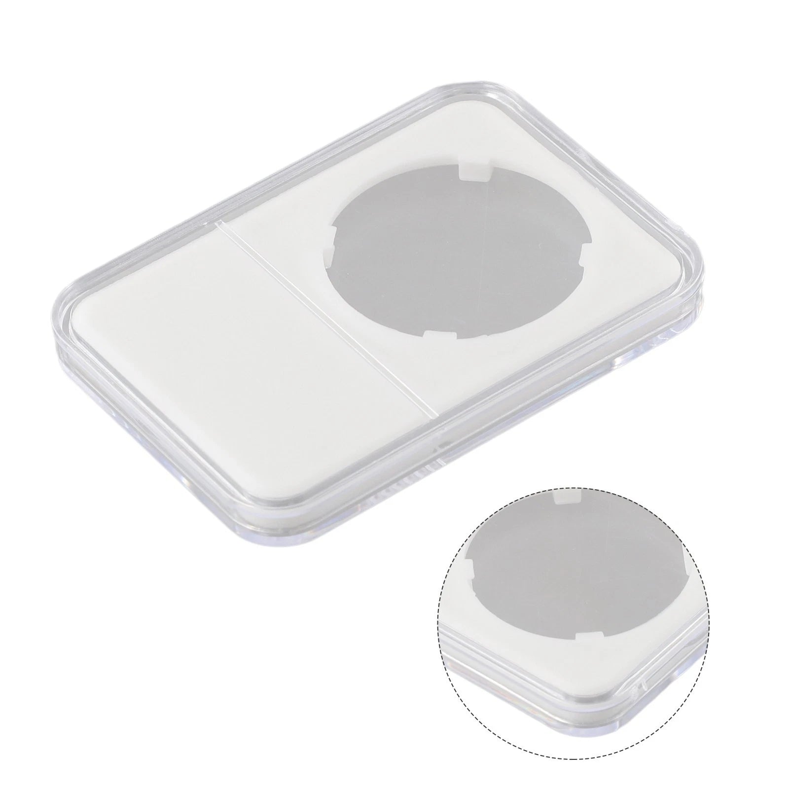 Clear Coin Slab Holder for Various Coins (Acrylic PMMA Plastic)