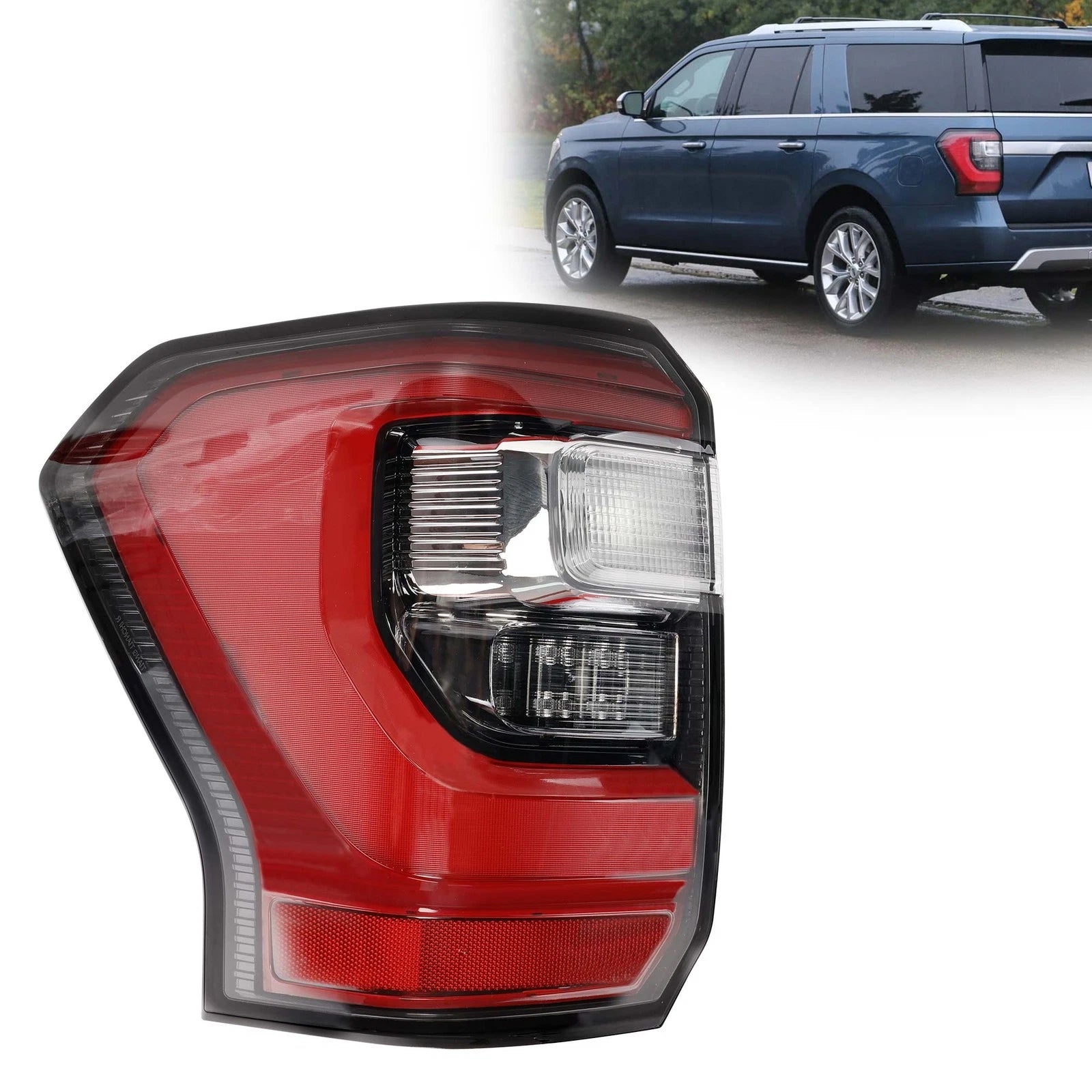 Left Driver LED Tail Light for Ford Expedition (2018–2021)