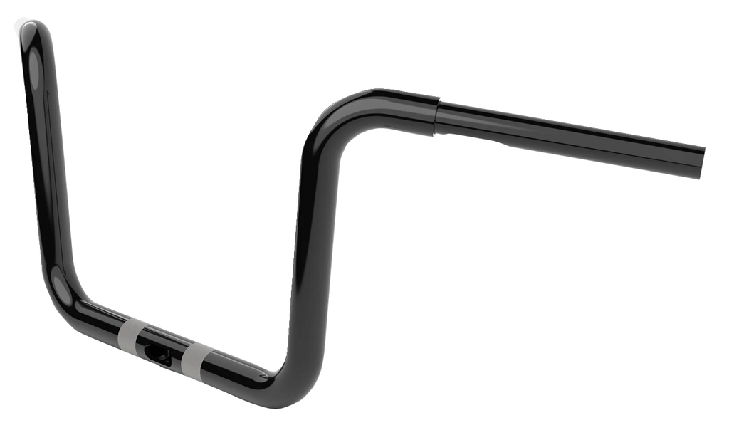 LA Choppers 10" Twin Round Handlebar for Motorcycle (LA-7324-10B)