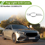 1Pc Front Right Fog Light Grill for Mercedes Benz W211 (2003–2009) No.2118851274 Silver