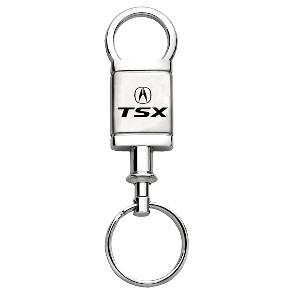 Satin-Chrome Valet Keychain - Officially Licensed for Acura TSX