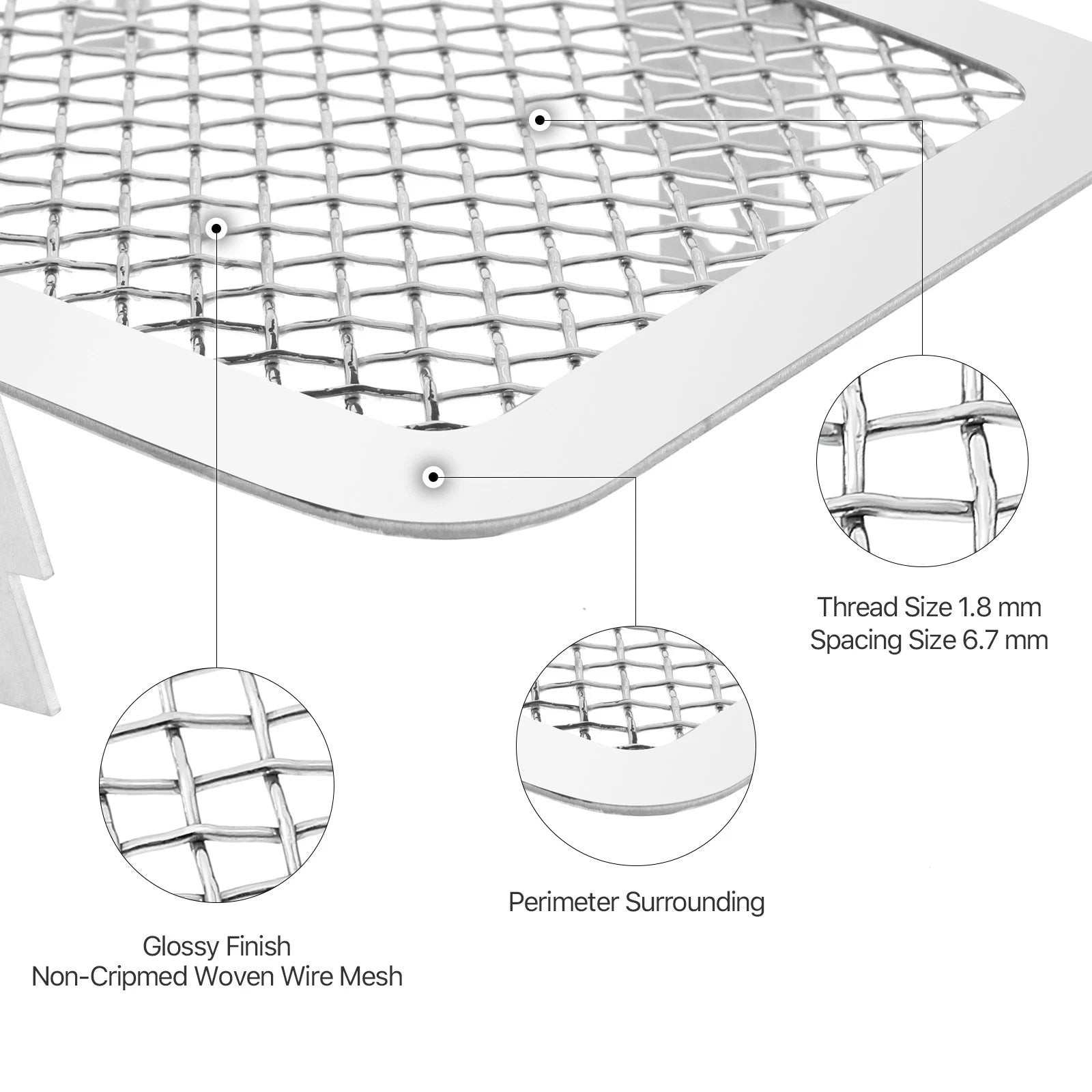 Stainless Mesh Grill Combo for Nissan Maxima (2009-2014)