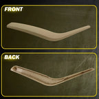 2X Inner Door Panel Handle Trim Cover for BMW X1 (2009-2016) Beige