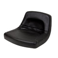 Low-Back Steel Pan Seat for Garden Tractors & Utility Seating