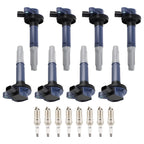 8pcs Ignition Coil & Spark Plug Pack for Ford F-150 Mustang V8 5.0L (2011–2016) UF622