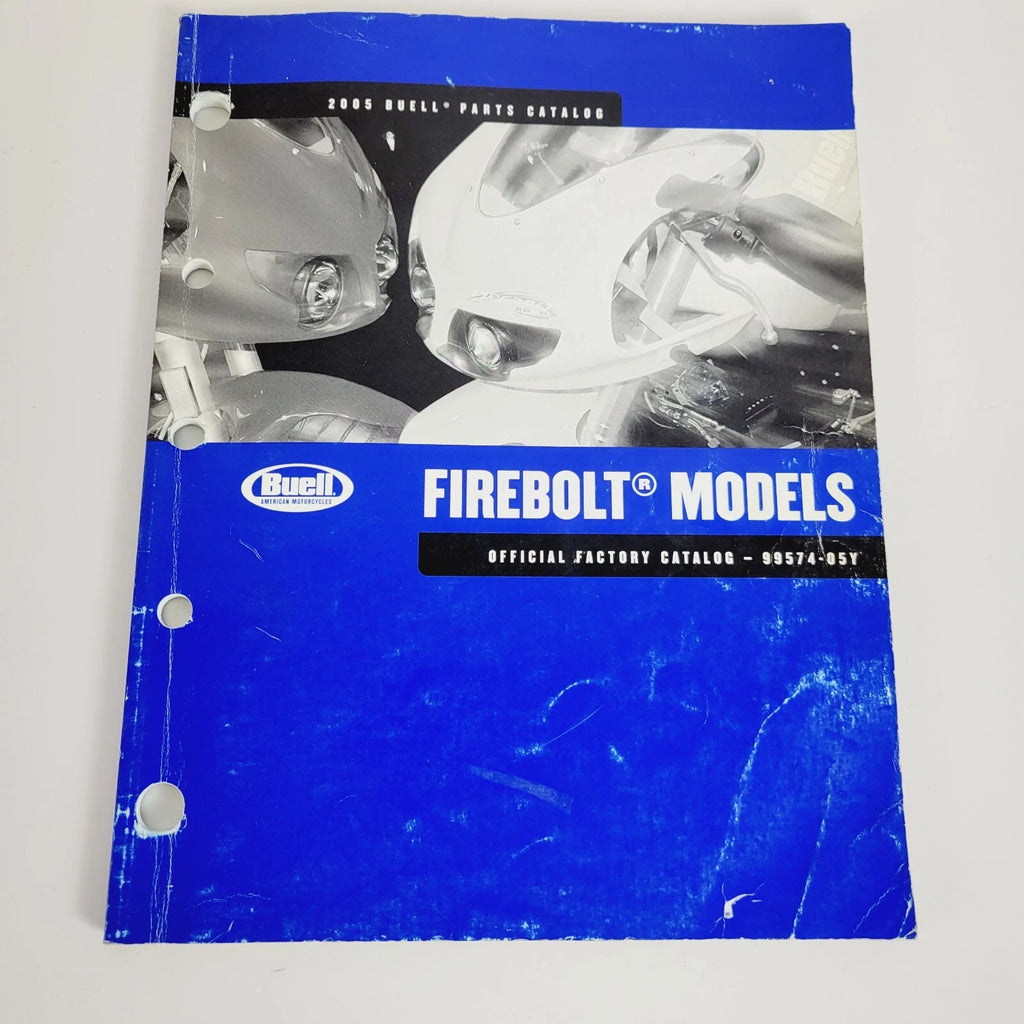 Genuine Parts Catalog for Buell Firebolt 2005 (99574-05Y)