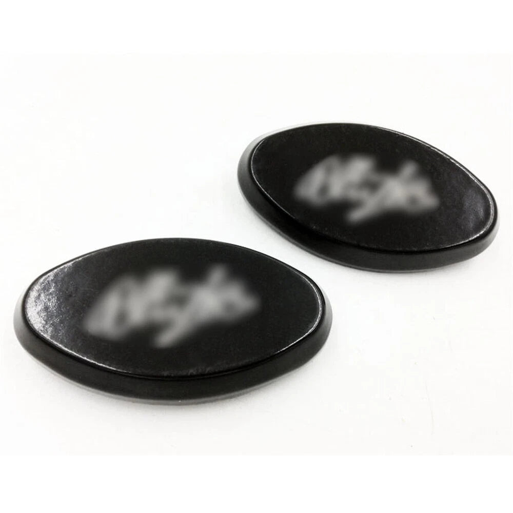 Mirror Block Off Plates for Kawasaki Ninja ZX6R ZX6RR ZX10R (2005–2008) Black