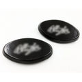 Mirror Block Off Plates for Kawasaki Ninja ZX6R ZX6RR ZX10R (2005–2008) Black