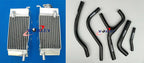 Aluminum Radiator & Hose for Honda CR125 CR250 (1983)
