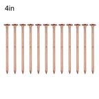 4 Inch Copper Nails for Tree Removal and Garden Hardware