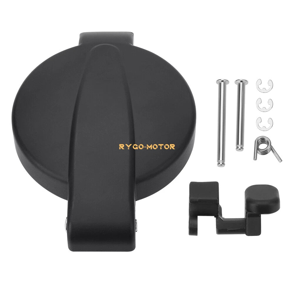Matte Black Fuel Cap with Latch for Honda CB, CL, SL (1969–1976) 17620-HR3-A20