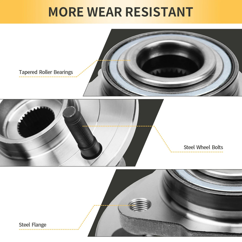 Front Wheel Bearing Hub Kit for Dodge Ram 1500 (2002-2008)