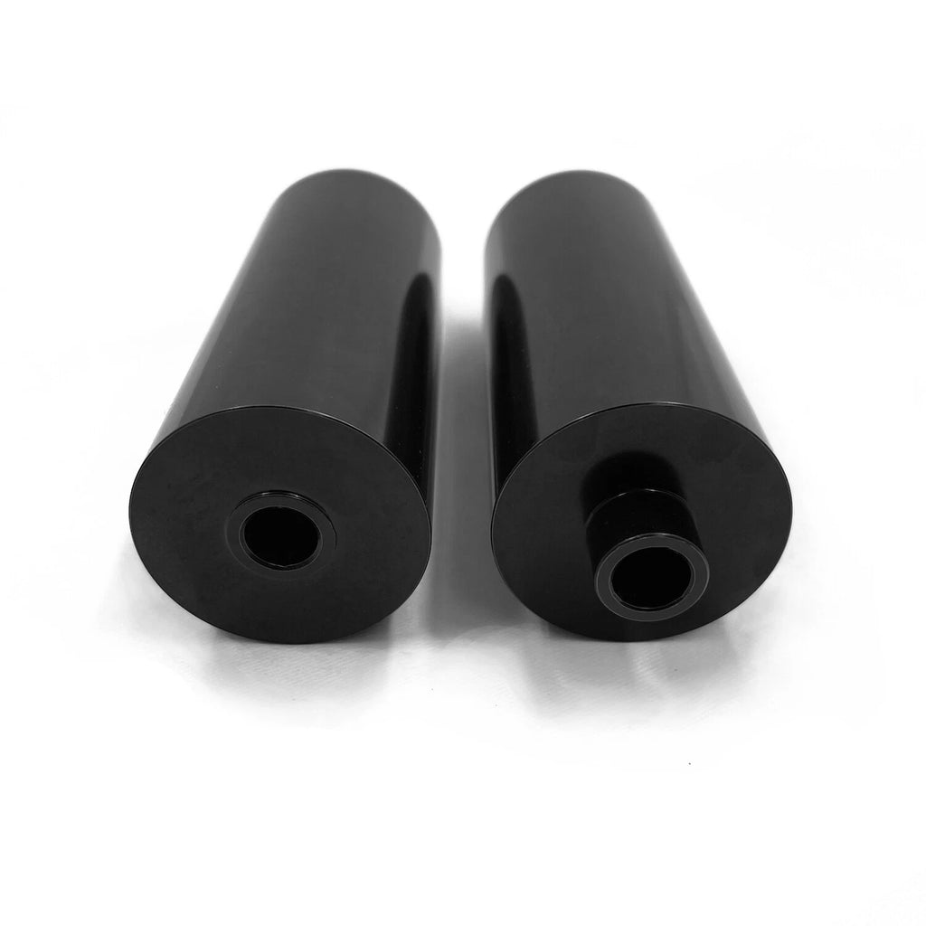 Black Spike Extended Frame Slider Protector for Yamaha YZF 600R (1996–2007)