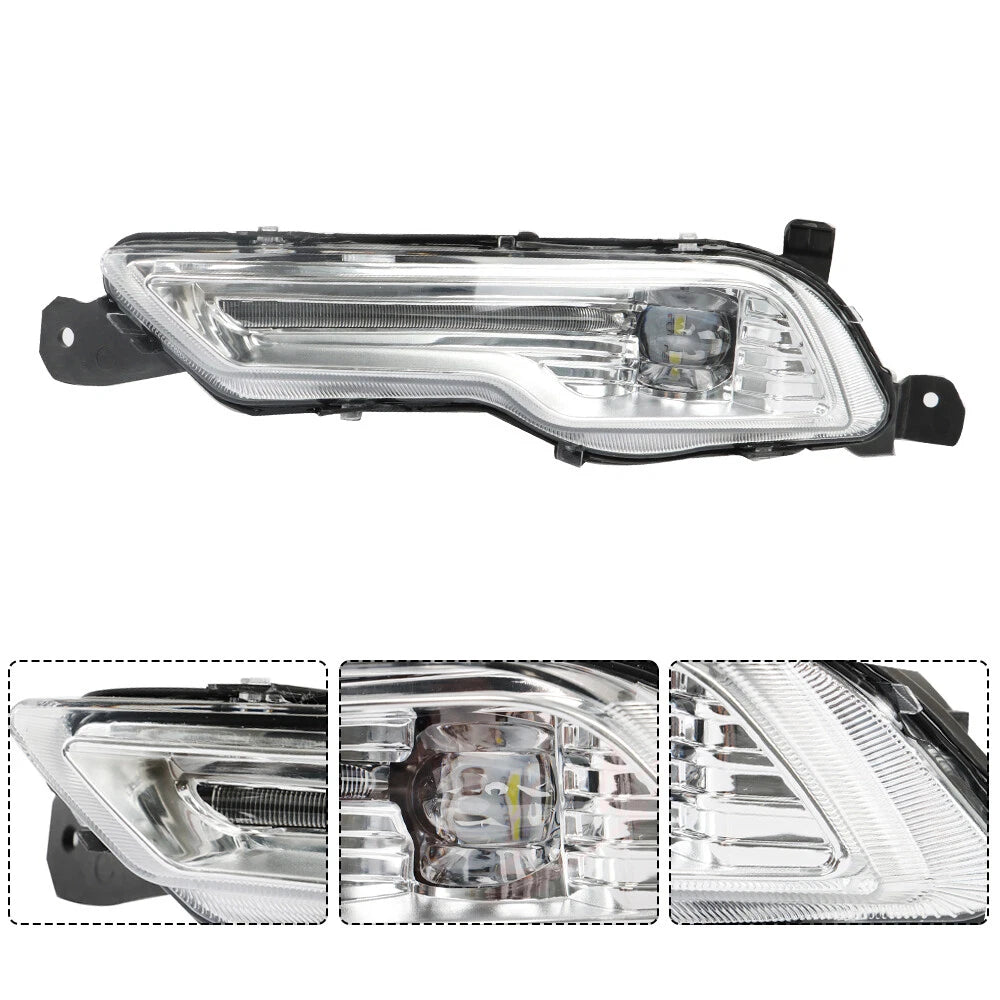 LED Fog Light Lamp w/Bulb Left Side for Ford Fusion (2018) Explorer (2017–2018)