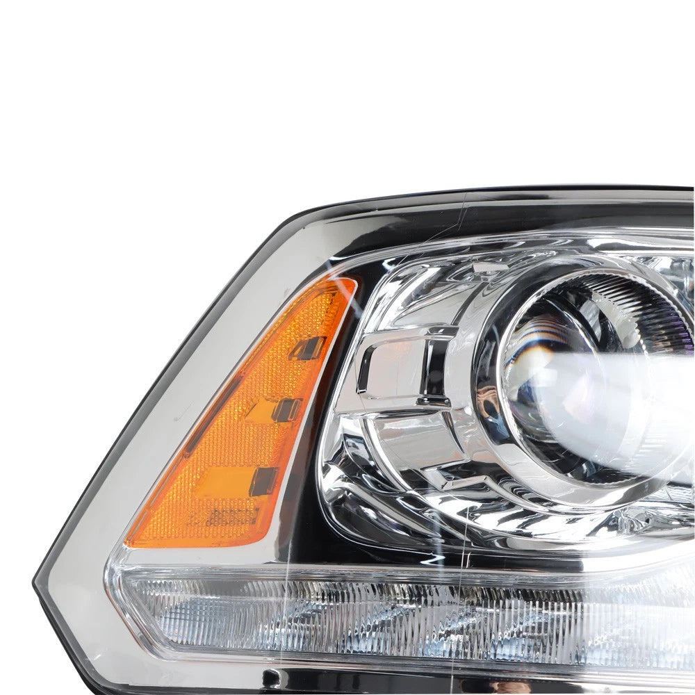 Set of 2 Projector Headlights with LED DRL for Dodge Ram 1500 (2009â2018)
