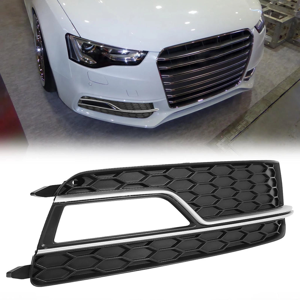 Front Right Fog Light Grille Cover for Audi S5 (2013–2017) 8T0807682M 8T0807682P