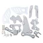 Driver Rider Footpegs Footrests Bracket for Suzuki GSXR600 GSXR750 (2006–2010)