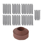 L-shaped Lawn Edging Kit for Garden (No Dig)