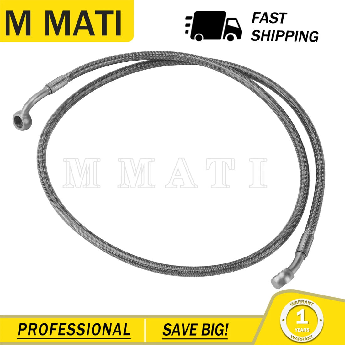 Front Right Brake Line for Polaris Ranger XP 900 1000 570 Crew XP Brutus