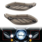 Motor Side Wing Windshield Air Deflector for Harley Touring FLHR FLHT CVO (1996–2013)