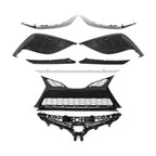 Set of 9 Plastic Grille Center Mesh Kit for Camry (2021â2023)