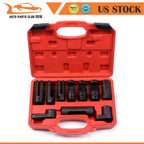 Set of 10 Oil Pressure Sensor Socket Tools for Automotive Use