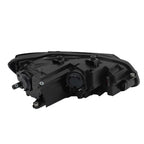 Halogen Headlight for Volkswagen Passat (2012–2015) Left Side Black