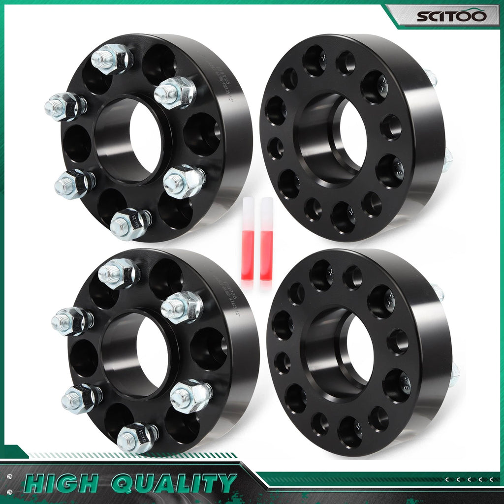Set of 4 Wheel Spacers 6x4.5" M12x1.25 66.1mm for Nissan Pathfinder (2005–2012)