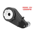 12V Electric Gear Motor RS390 RS550 for Children's Ride On Toys