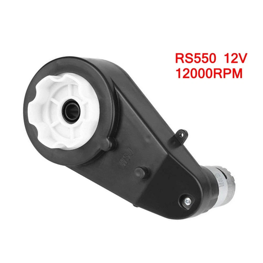 12V Electric Gear Motor RS390 RS550 for Children's Ride On Toys