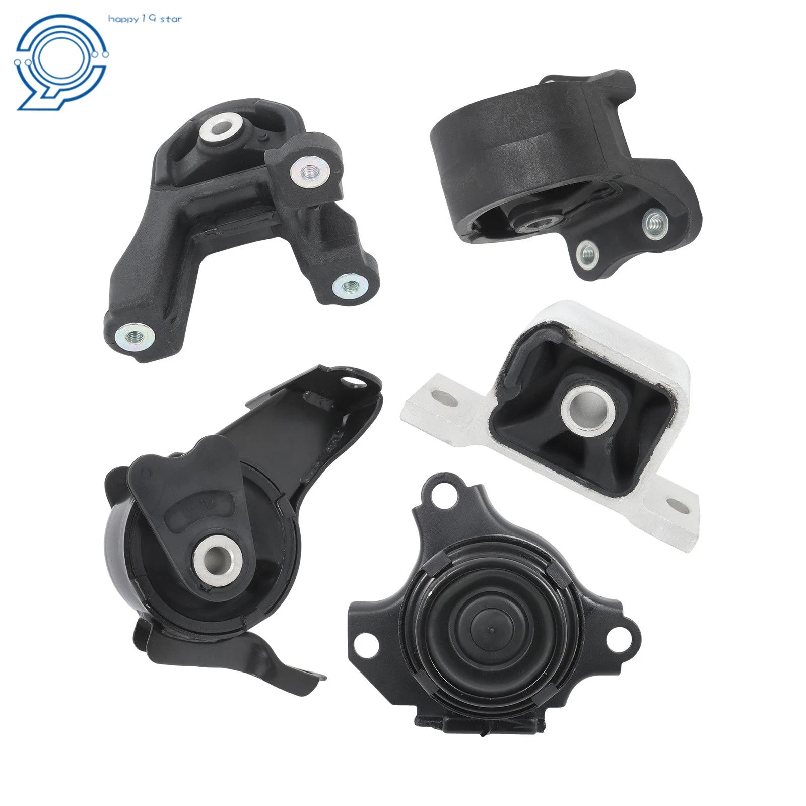 Set of 5 Engine Motor Mounts for Honda CR-V (2002–2006)