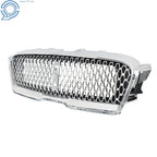 Front Bumper Upper Grille for Lincoln MKZ (2017–2019) Nickelplated