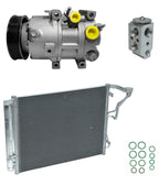 A/C Compressor Kit with Condenser for Hyundai Sonata 2.0L (2011–2014)